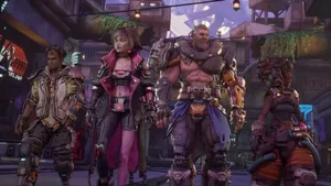 Borderlands 4 Character Squad Wallpaper