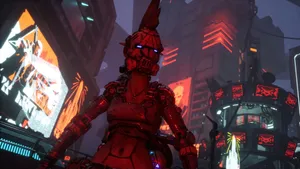 Borderlands 4 Cyberpunk Character Wallpaper