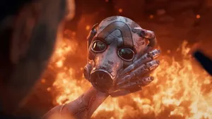 Borderlands 4 Iconic Mask Wallpaper