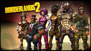 Borderlands2 Character Lineup Wallpaper