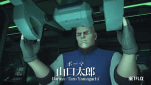 Borma Utilizing Elite Cybernetics In Ghost In The Shell Wallpaper