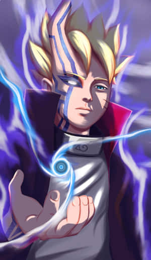 Borushiki Power Unleashed Wallpaper