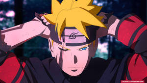 Boruto Uzumaki Powerful Technique Wallpaper