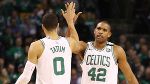 Boston Celtics' Al Horford High Five Wallpaper