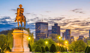 Boston Common Massachusetts Wallpaper