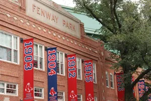 Boston Red Sox Park Banners Wallpaper