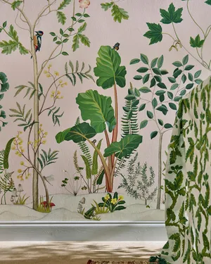 Botanical Wallpaper Design Wallpaper