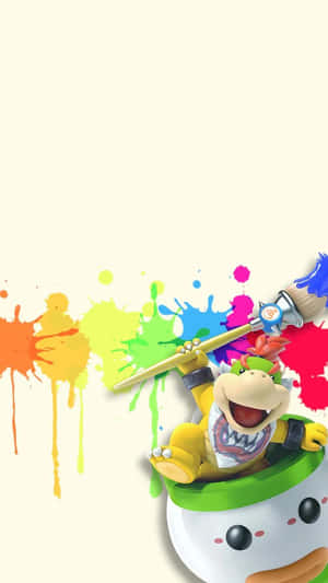 Bowser Jr., A Formidable Foe In The Mushroom Kingdom Wallpaper