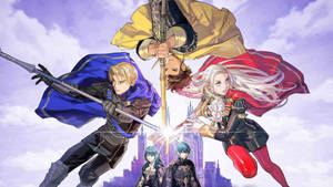 Box Art For Fire Emblem Three Houses Wallpaper