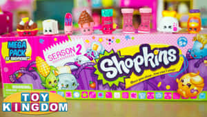 Box Of Shopkins Toys Wallpaper