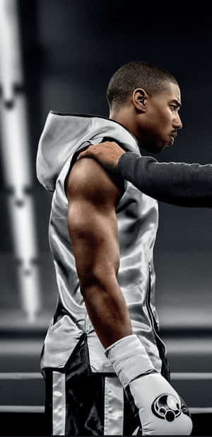 Boxer Preparingfor Match Wallpaper