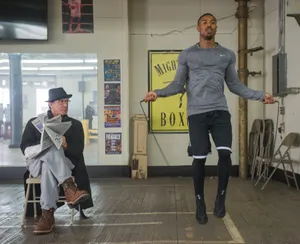 Boxer Skipping Ropein Gym Wallpaper