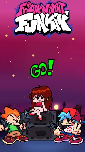 Boyfriend Girlfriend Pico Friday Night Funkin Wallpaper