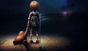 Boys Exploring The Digital World Wallpaper