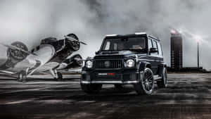 Brabus G63 Airport Showcase Wallpaper