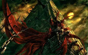 Brace Yourself For A Thrilling Journey Into Spawn Hd Wallpaper