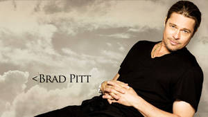 Brad Pitt Soars Above The Clouds! Wallpaper