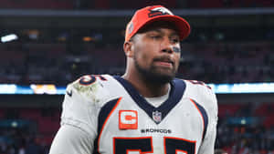 Bradley Chubb Broncos Footballer Wallpaper