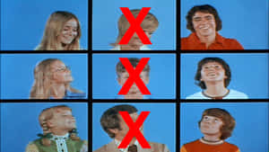 Brady Bunch Photomontage Wallpaper