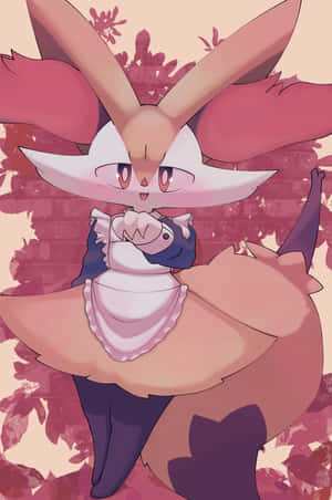 Braixen Pokemon Artwork Wallpaper