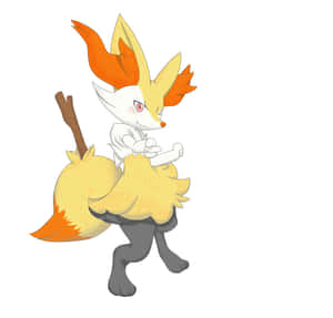 Braixen Pokemon Illustration Wallpaper