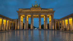 Brandenburg Gate Wide Angle Wallpaper