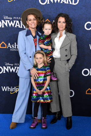 Brandi Carlile Family On Red Carpet Wallpaper