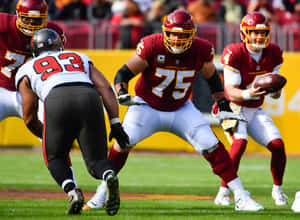 Brandon Scherff Against Seattle Seahawks 2020 Wallpaper