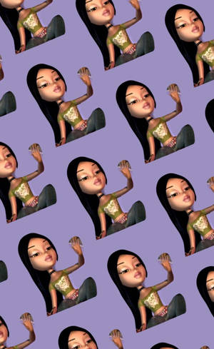 Bratz Doll Digital Art Wallpaper