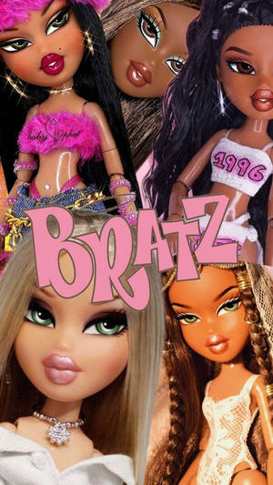 Bratz Dolls Different Styles Wallpaper