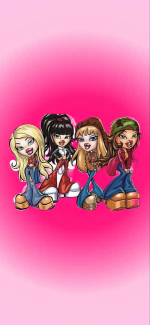 Bratz Dolls Fashion Pose Wallpaper