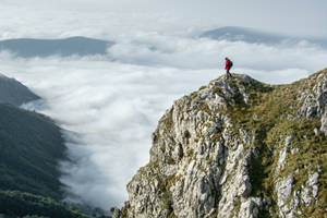 Brave Above The Clouds Wallpaper