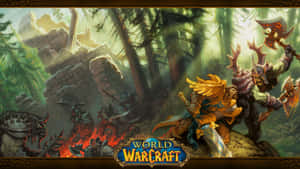 Brave Warrior In World Of Warcraft: Mists Of Pandaria Wallpaper