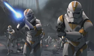 Brave Warriors, The Clone Army Wallpaper