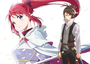 Brave Wilhelm Van Astrea In Battle Stance - Re:zero Anime Wallpaper