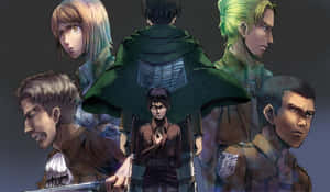 Brave Your Fears And Join The Survey Corps Wallpaper