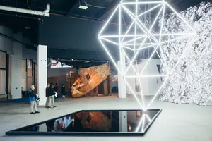 Bravely Exploring Shapes, Spaces And Creative Connections With Art. Wallpaper