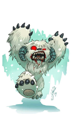 Bravely Face The Wampa Wallpaper