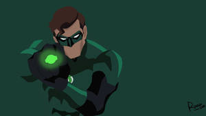 Bravely Unite Against Evil With The Blue-clad Power Of Green Lantern Wallpaper