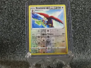 Braviary Pokémon Card With Clear Casing Wallpaper