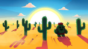 Brawl Stars Desert Wallpaper