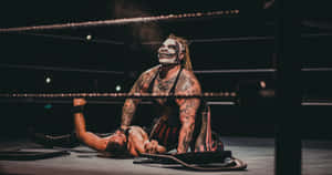 Bray Wyatt The Fiend Wwe Wrestling Match Wallpaper