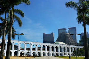 Brazil Carioca Aqueduct Wallpaper