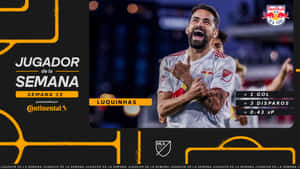 Brazilian Footballer Luquinhas Shines As Player Of The Week Wallpaper