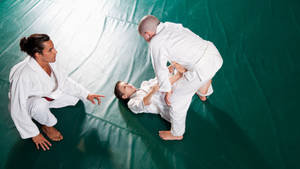 Brazilian Jiu-jitsu Kids Mentor Wallpaper