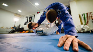 Brazilian Jiu-jitsu Martial Arts Combat Action Wallpaper