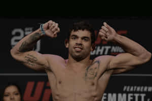 Brazilian Mixed Martial Artist Renan Barão Weigh In Flex Wallpaper