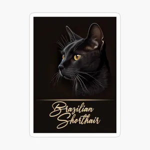 Brazilian Shorthair Cat Relaxing On A Cozy Blanket Wallpaper