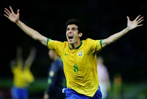 Brazilian Soccer Player Celebration Wallpaper