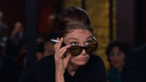 Breakfast At Tiffany's Sunglasses Wallpaper